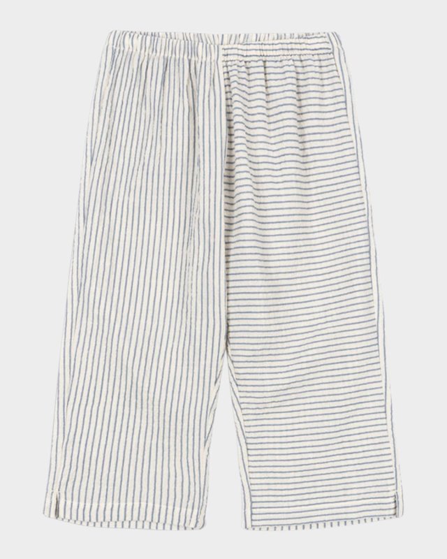 Rosie H-W x Boy's Duo Striped Seersucker Pants, Size 18M-